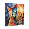 Cat Portrait Pop Art Standard Canvas