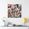 101419-277.jpg Abstract Crowd Contemporary Art Standard Canvas