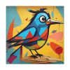 101419-286.jpg Bird Abstract Pop Art Print Standard Canvas