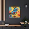 101419-288.jpg Bird Abstract Pop Art Print Standard Canvas