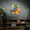 101419-289.jpg Bird Abstract Pop Art Print Standard Canvas
