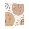 101419-305.jpg Hand, Eye and Face Abstract Boho Minimal Art Standard Canvas