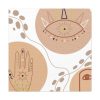 101419-306.jpg Hand, Eye and Face Abstract Boho Minimal Art Standard Canvas