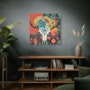 101419-319.jpg Boho Cow Skull Standard Canvas