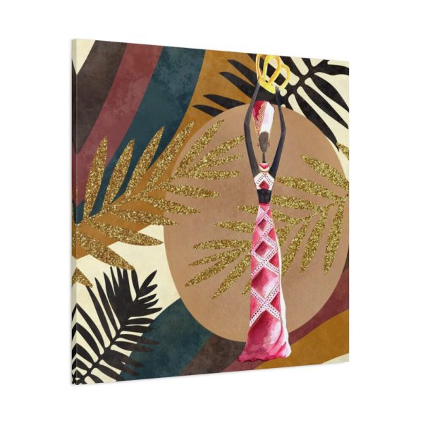 101419-320.jpg Boho Tropical Africa Woman Standard Canvas