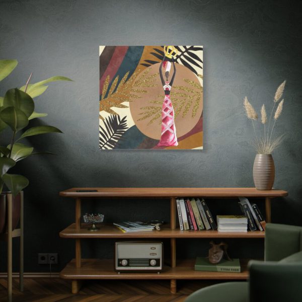 101419-324.jpg Boho Tropical Africa Woman Standard Canvas