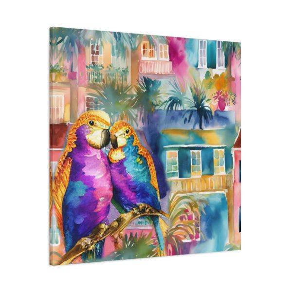 101419-40.jpg Cuba Havana Parrots Standard Canvas
