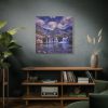 101419-59.jpg Waterfall, Mountains, Clouds, River, Plants Standard Canvas