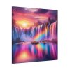 101419-60.jpg Colorful Waterfall Standard Canvas