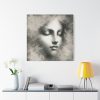 101419-7.jpg Woman Inspired by Leonardo da Vinci Standard Canvas
