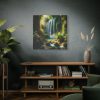 Tropical Paradise Waterfall Standard Canvas