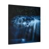101419-80.jpg Waterfall at Night Standard Canvas
