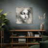 101419-9.jpg Woman Inspired by Leonardo da Vinci Standard Canvas