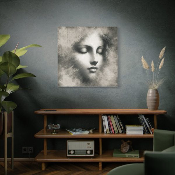 101419-9.jpg Woman Inspired by Leonardo da Vinci Standard Canvas