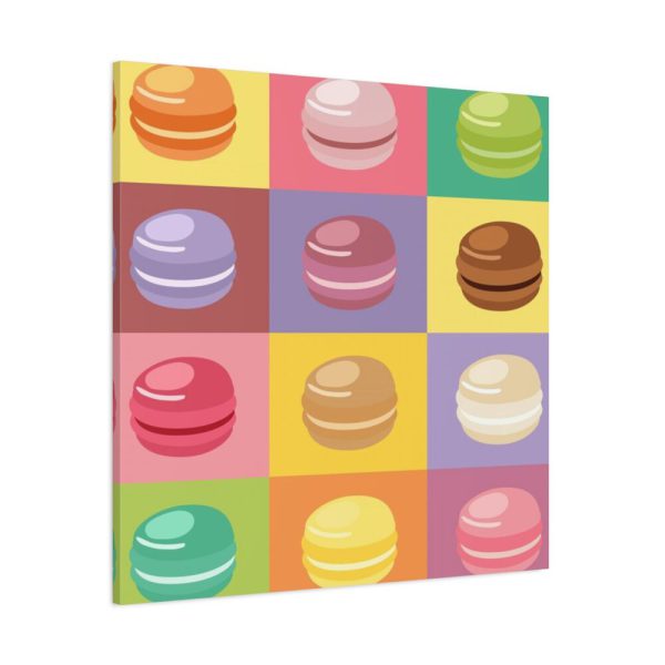 Macarons Pop Art Standard Canvas