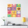 Macarons Pop Art Standard Canvas