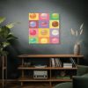 Macarons Pop Art Standard Canvas