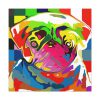 Pug Pop Art Standard Canvas
