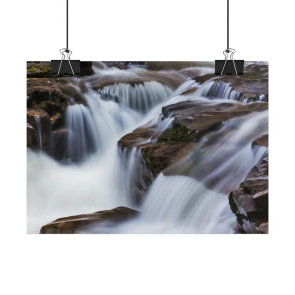 101857-1.jpg Stream of Water in Rumania Poster