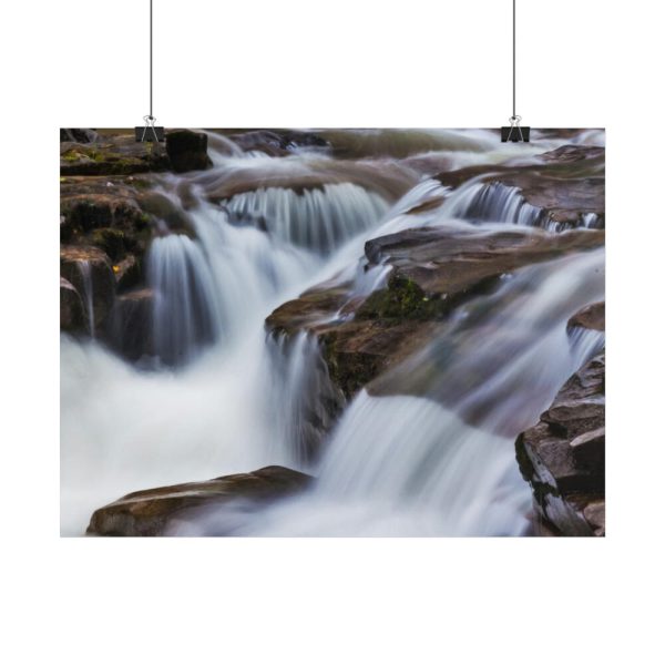 101862-1.jpg Stream of Water in Rumania Poster