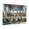 101875-107.jpg Modern Interpretation of Leonardo da Vinci's The Last Supper Poster