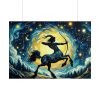 Zodiac Sign of Sagitarius Poster