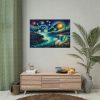 101875-13.jpg Niagara Falls Under Starry Night Poster