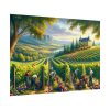 101875-137.jpg Vibrant Atmosphere of Winery Harvest Poster
