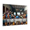 101875-142.jpg Modern Adaptation of Leonardo da Vinci's 'The Last Supper' With Legendary Musicians Poster