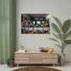 101875-143.jpg Modern Adaptation of Leonardo da Vinci's 'The Last Supper' With Legendary Musicians Poster