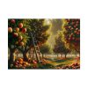 101875-150.jpg Orchard Bounty With Fruit-Laden Trees And RusticLadder Poster