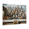 101875-157.jpg Modern Adaptation of Leonardo da Vinci's 'The Last Supper' With Iconic Architectural Wonders Poster