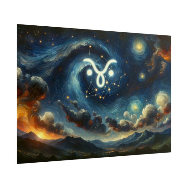 101875-22.jpg Zodiac Sign of Taurus Poster