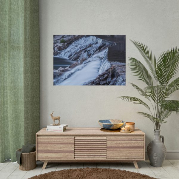 101875-223.jpg Waterfall River Close Up in France Poster