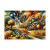 Harvest Theme Through Modern Art Styles Poster