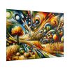 Harvest Theme Through Modern Art Styles Poster