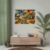 Harvest Theme Through Modern Art Styles Poster