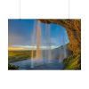 101875-236.jpg Waterfall on Cave Poster