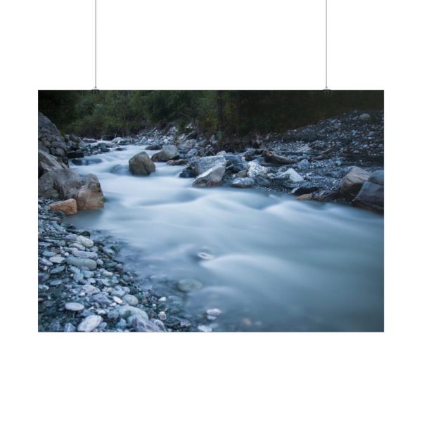 Long Exposure of Stream Poster