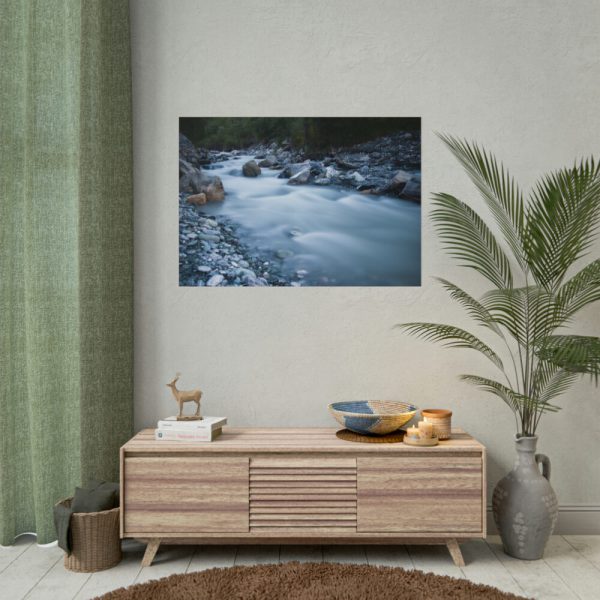 Long Exposure of Stream Poster