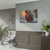 101875-264.jpg Parrot On A Snowy Branch Poster
