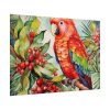 101875-267.jpg Branch Surrounded by Pine and Holly Berry Poster