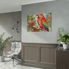 101875-269.jpg Branch Surrounded by Pine and Holly Berry Poster
