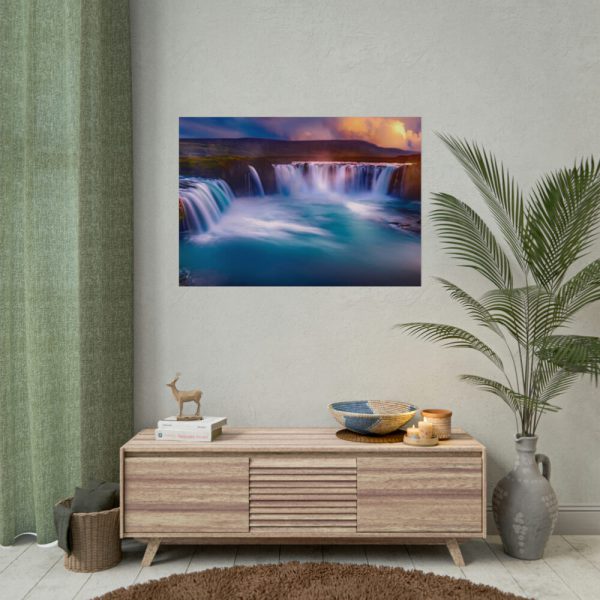 101875-293.jpg Water Texture, Waves, Beach Scenery Poster
