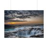 101875-296.jpg Waterfalls under the sky Poster
