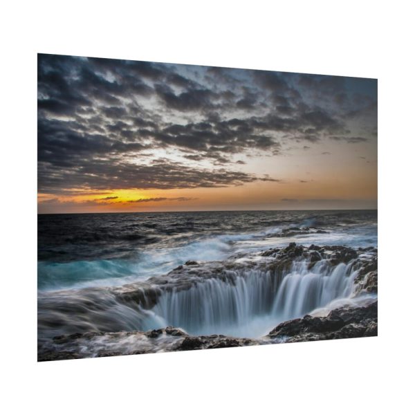 101875-297.jpg Waterfalls under the sky Poster