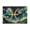 Zodiac Sign of Pisces Poster
