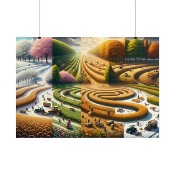 101875-311.jpg Four Seasons of Harvest Poster