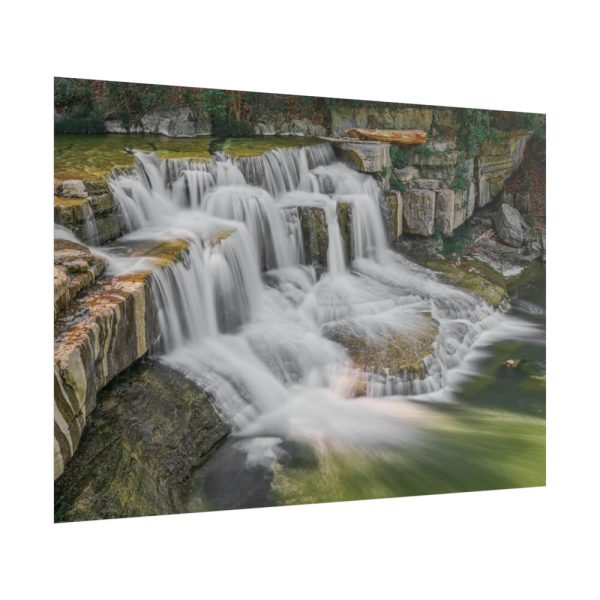 Falls on Taughannock Creek Poster