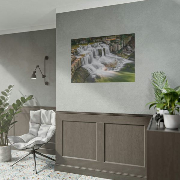 Falls on Taughannock Creek Poster